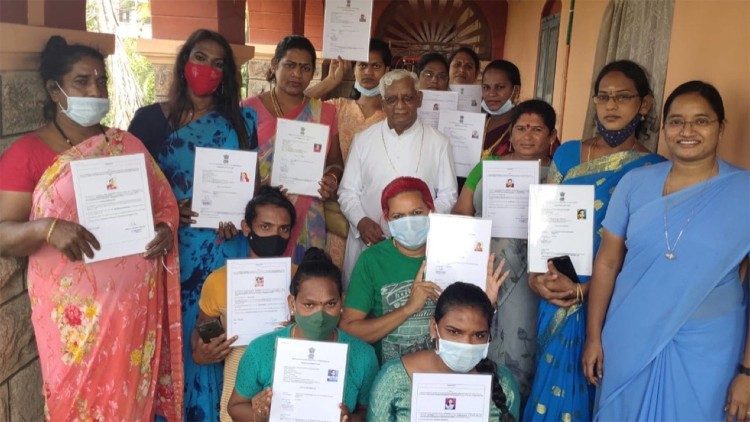 Suor Amitha Polimetla SDS, Nee Thodu Society, pastorale per transgender in India (Photo Credit: The Nee Thodu Society for transgender persons)