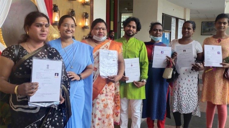 Suor Amitha Polimetla SDS, Nee Thodu Society, pastorale per transgender in India (Photo Credit: The Nee Thodu Society for transgender persons)