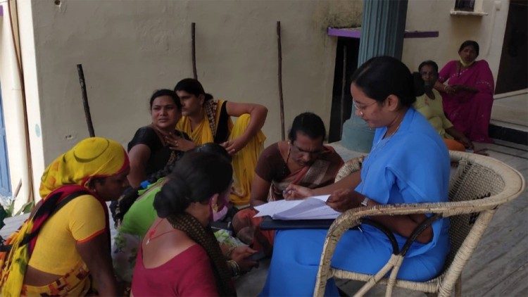 Suor Amitha Polimetla SDS, Nee Thodu Society, pastorale per transgender in India (Photo Credit: The Nee Thodu Society for transgender persons)