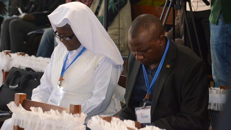 Alcuni partecipanti alla Conferenza di SIGNIS Africa sulle migrazioni che si è tenuto a Kampala, Uganda