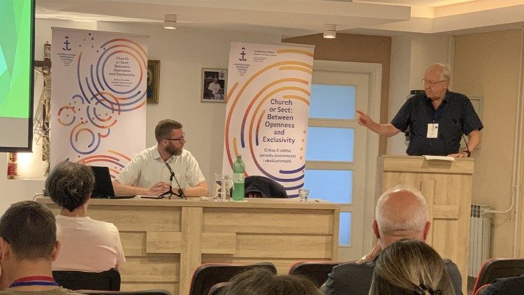 La lezione del teologo protestante Peter-Hans Grosshans a Lovran (Croazia)