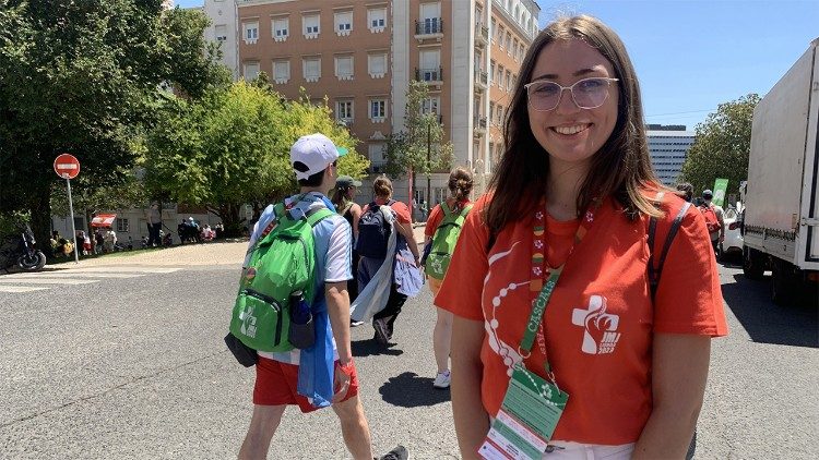 Josipa Bo?njak, la portabandiera della Biosnia-Erzegovina alla Gmg di Lisbona 2023