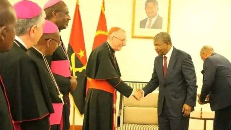 Cardinal Pietro Parolin met with Angolan President, Jo?o Louren?o.