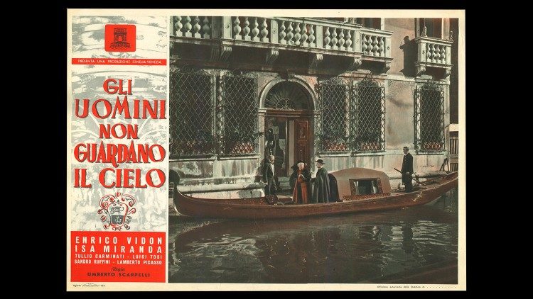 La locandina del film "Gli uomini non guardano il cielo" su papa Pio X