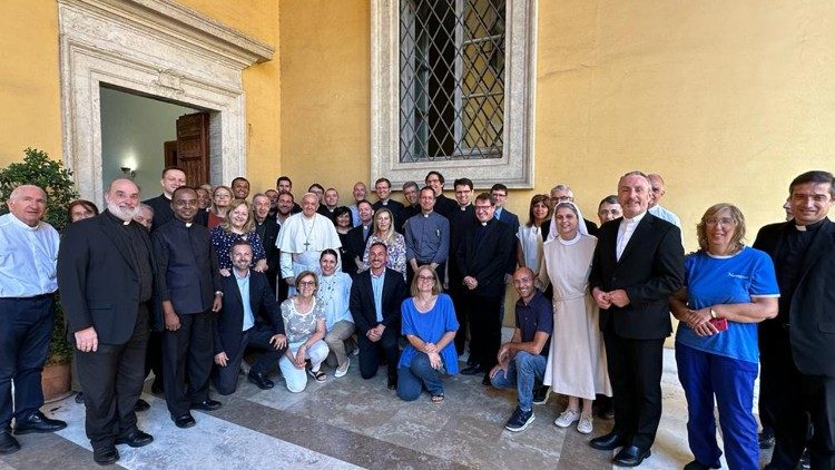 Il saluto del Papa al personale del Dicastero per la Dottrina della Fede