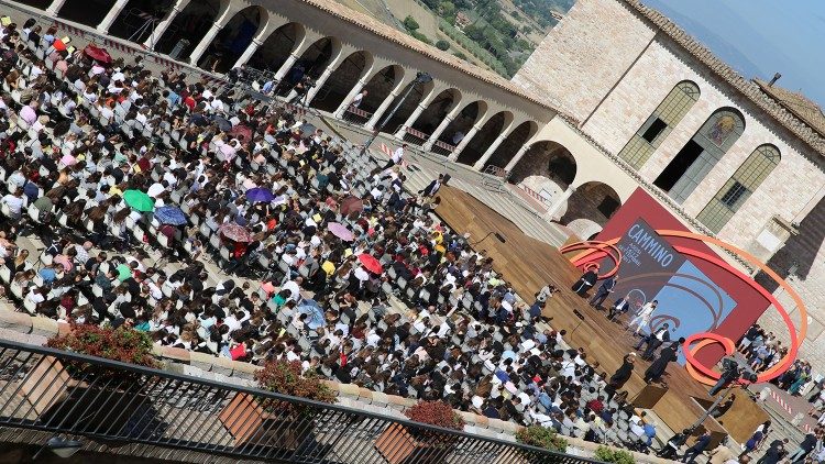 Assisi, il Cortile di Francesco in una passata edizione 