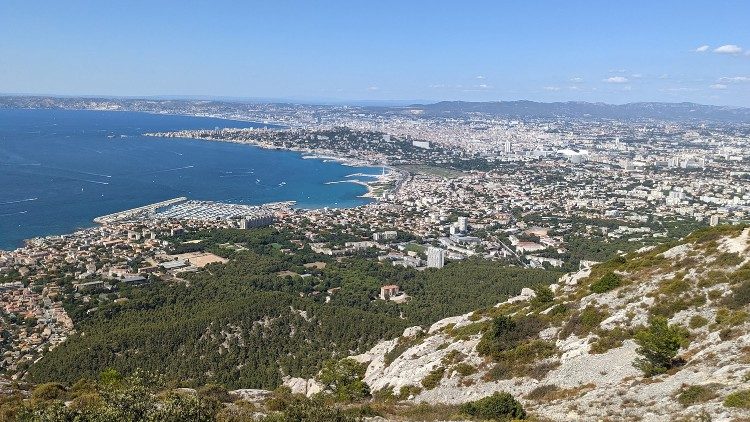 Vista panormica de Marsella.
