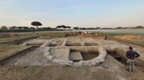 Dove pregò santAgostino, riemerge lantica basilica di Ostia 
