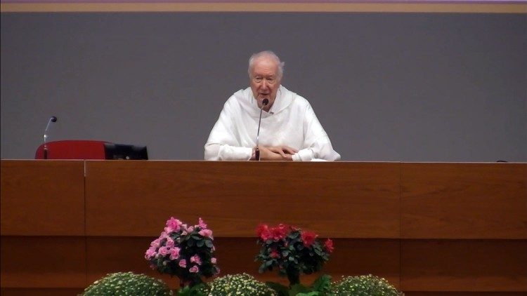 Padre Radcliffe al ritirio spiriutale di Sacrofano