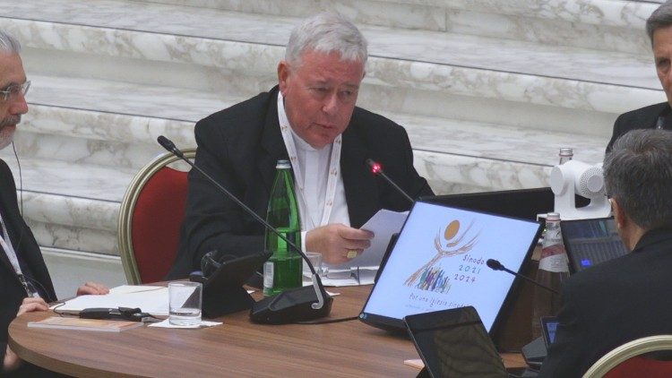 Cardinal Hollerich presents the theme of the third module of the General Assembly of the Synod of Bishops