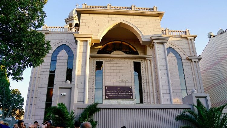 The new Syriac Orthodox Church of St Ephrem in Istanbul
