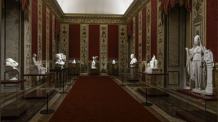 Exposicin de Canova en los Museos Vaticanos