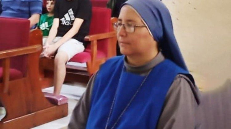 Madre Mara del Pilar Llerena Vargas, missionaria a Gaza