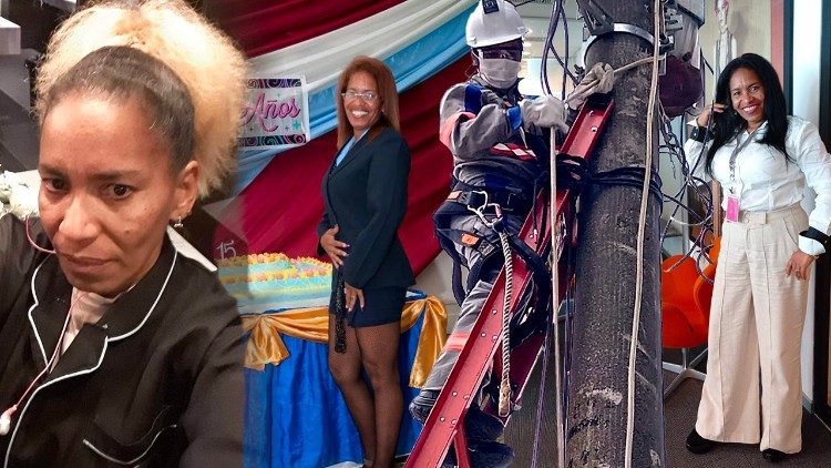 Martha María Gavilán, cubana, ha svolto diversi lavori in Brasile come donna delle pulizie in un hotel, installatrice di linee elettriche e commessa. La sua stabilità emotiva è stata fondamentale per trovare unoccupazione