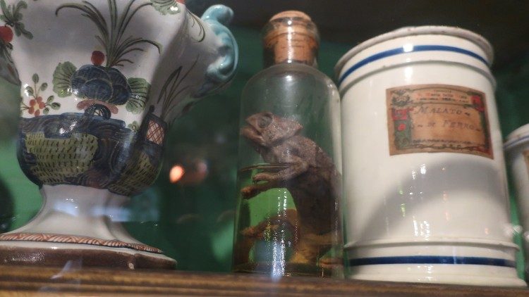L'antica farmacia di Santa Maria della Scala - Foto di A. Poce