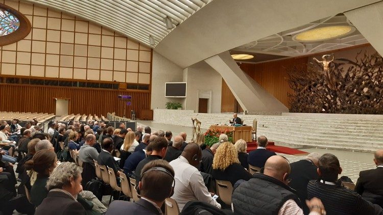 Un momento della seconda giornata dellIncontro internazionale per i rettori e gli operatori dei santuari