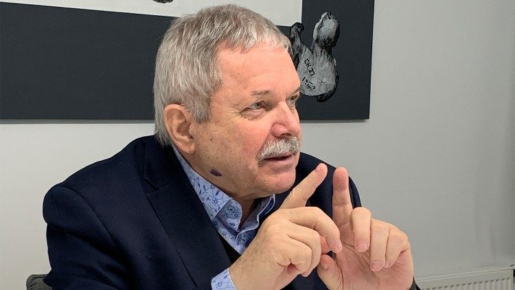Myroslav Marynovych, vice-rector of the Ukrainian Catholic University of Lviv