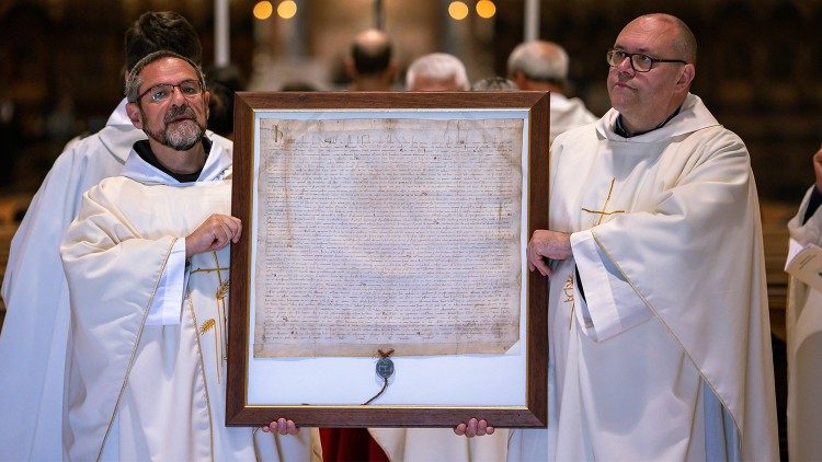 The "Regola Bullata" signed by MAP Honorius  on 29 November 1223