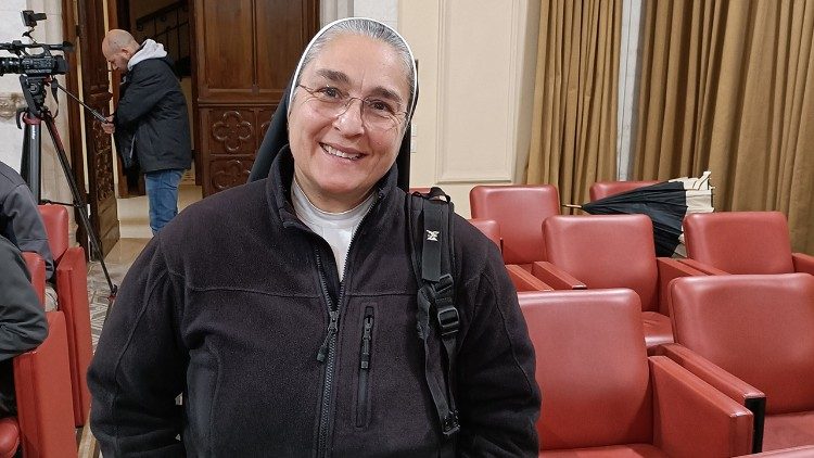 Suor Roberta Arcaro delle Suore Francescane Angeline