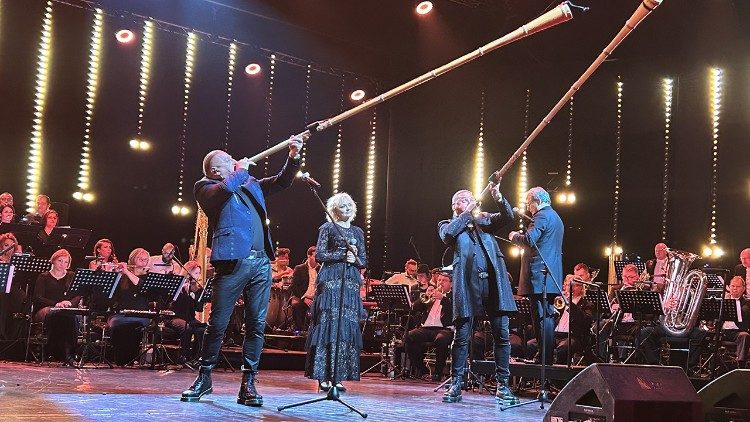 Un momento del concerto
