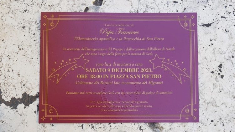 L'invito a cena per i poveri