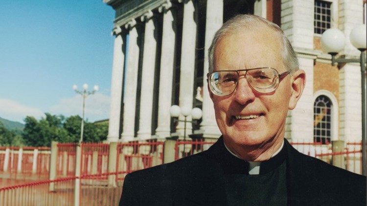Il cardinale Thomas Stafford Williams, arcivescovo emerito di Wellington