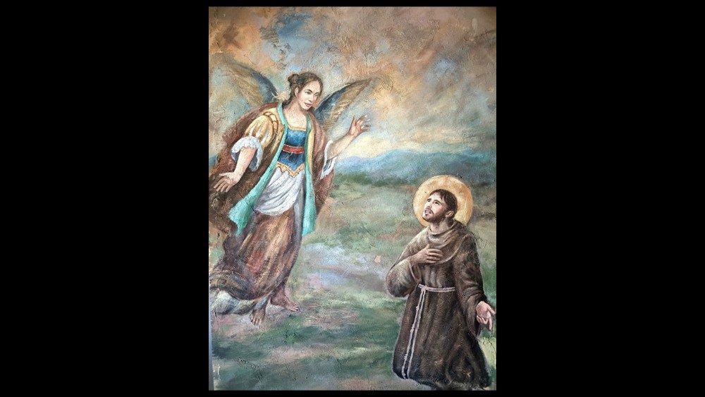 Bozzetto di Francesco Artese San Francesco a Poggio Bustone